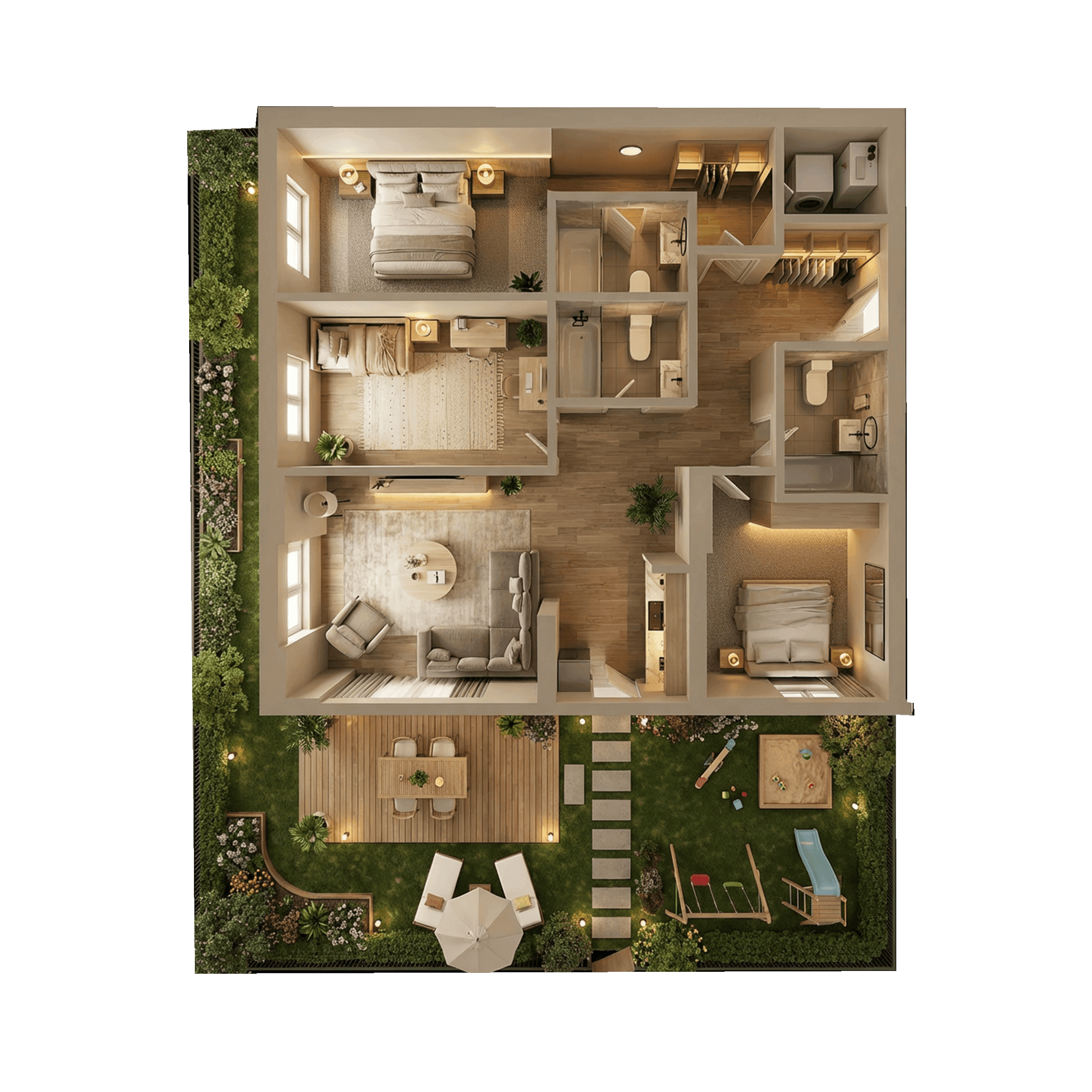 Plan apartament C1-001