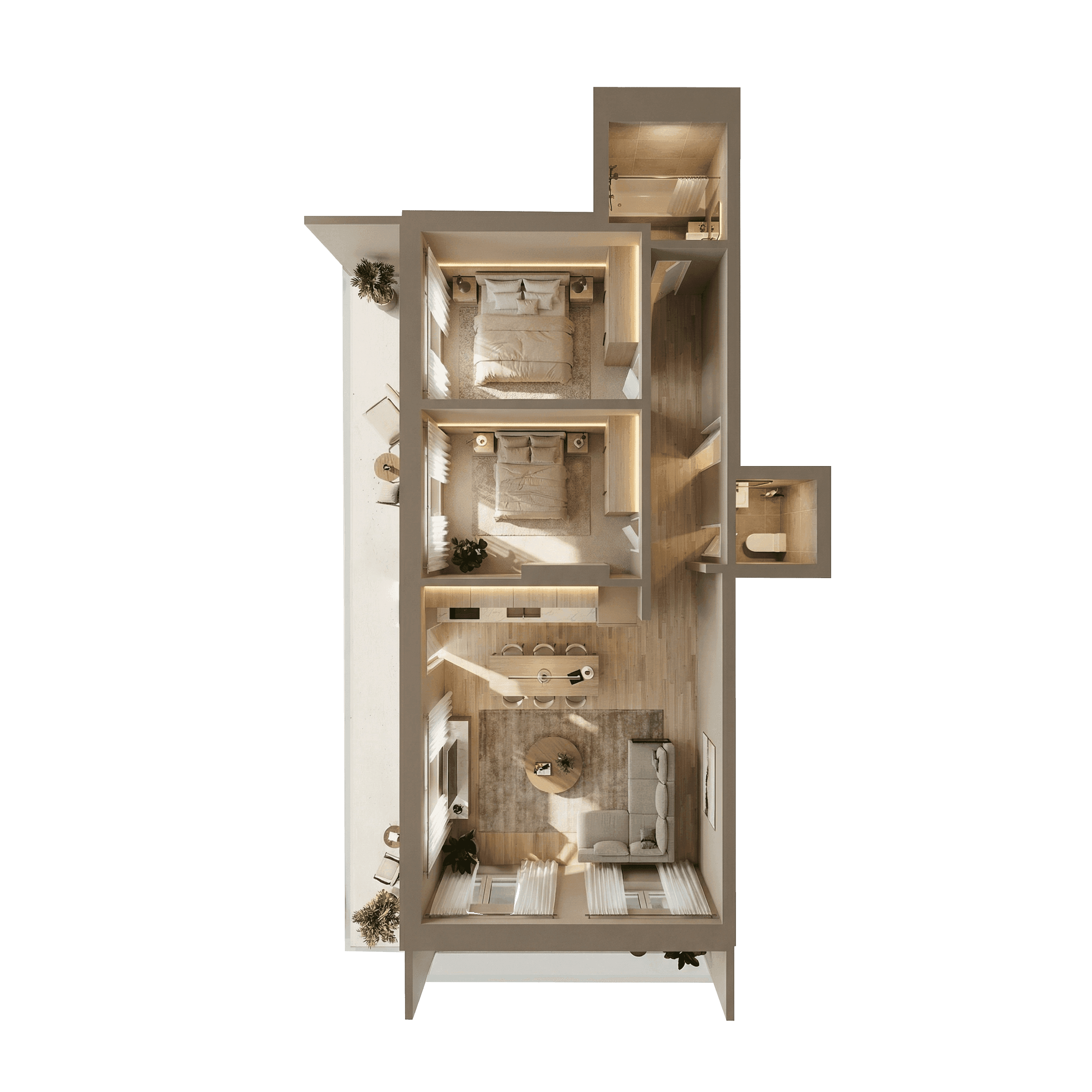 Plan apartament C2-702