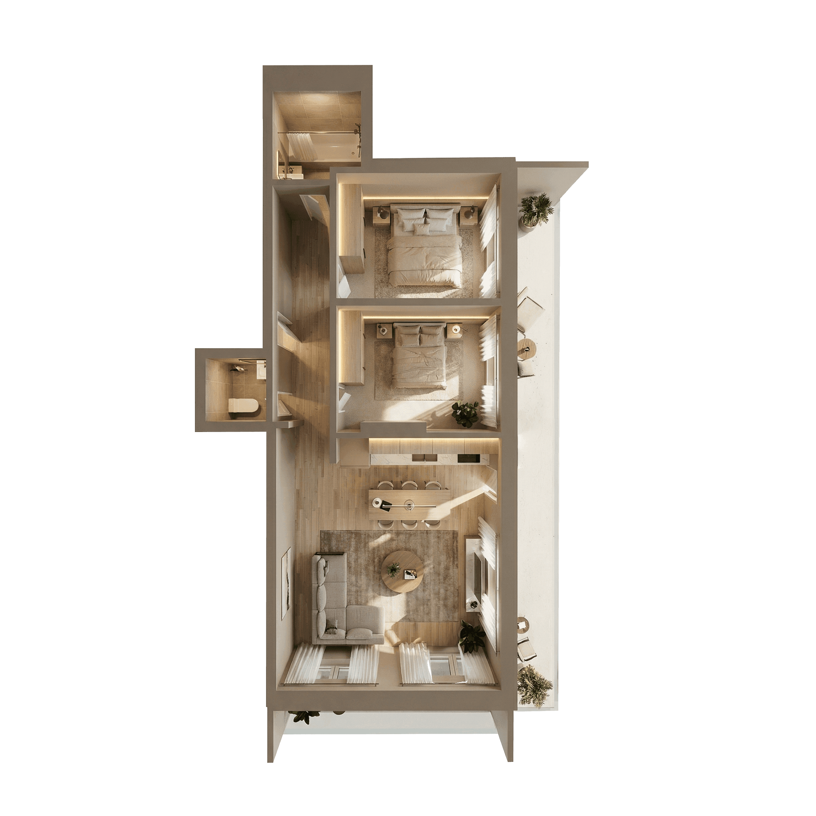 Plan apartament C1-702