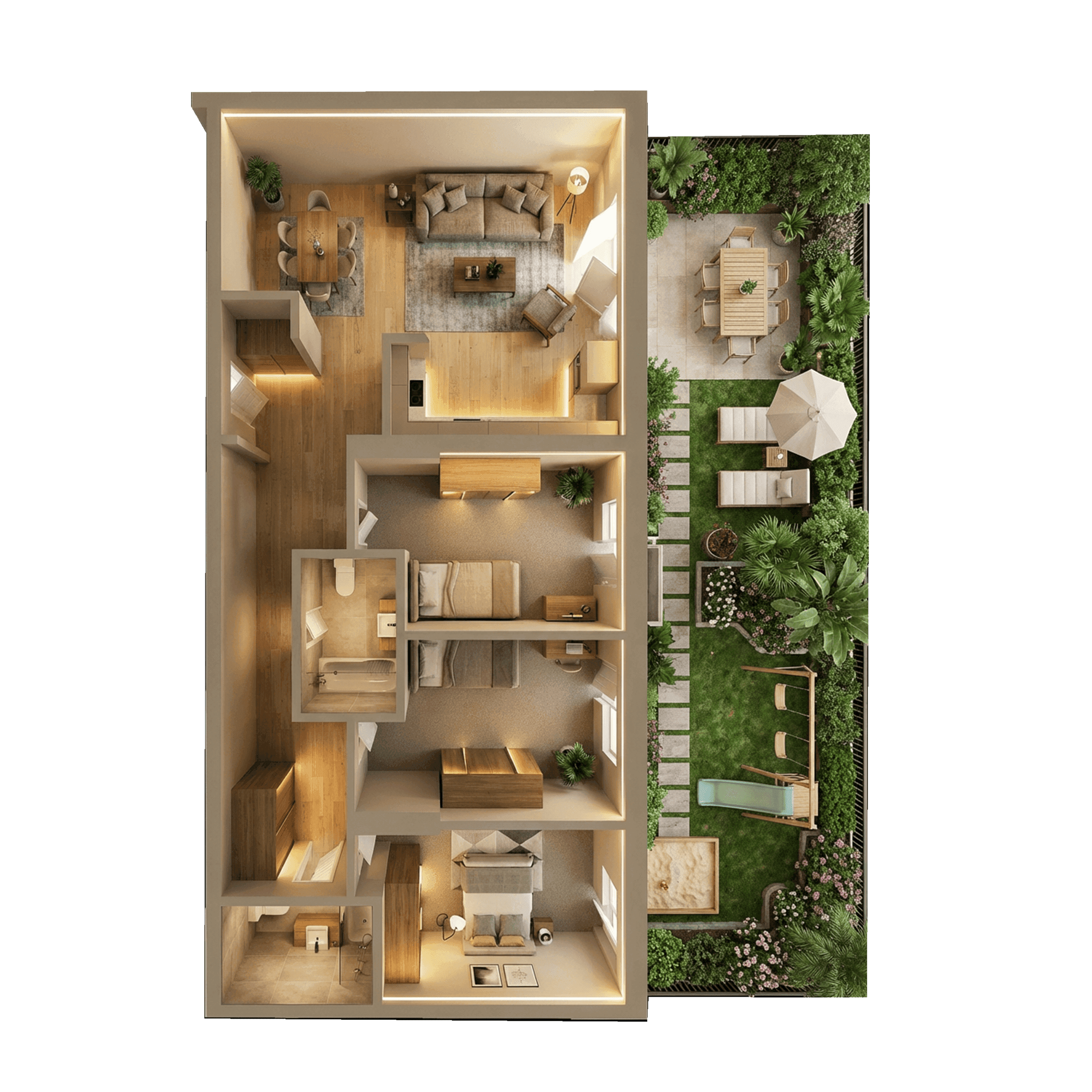 Plan apartament C1-002