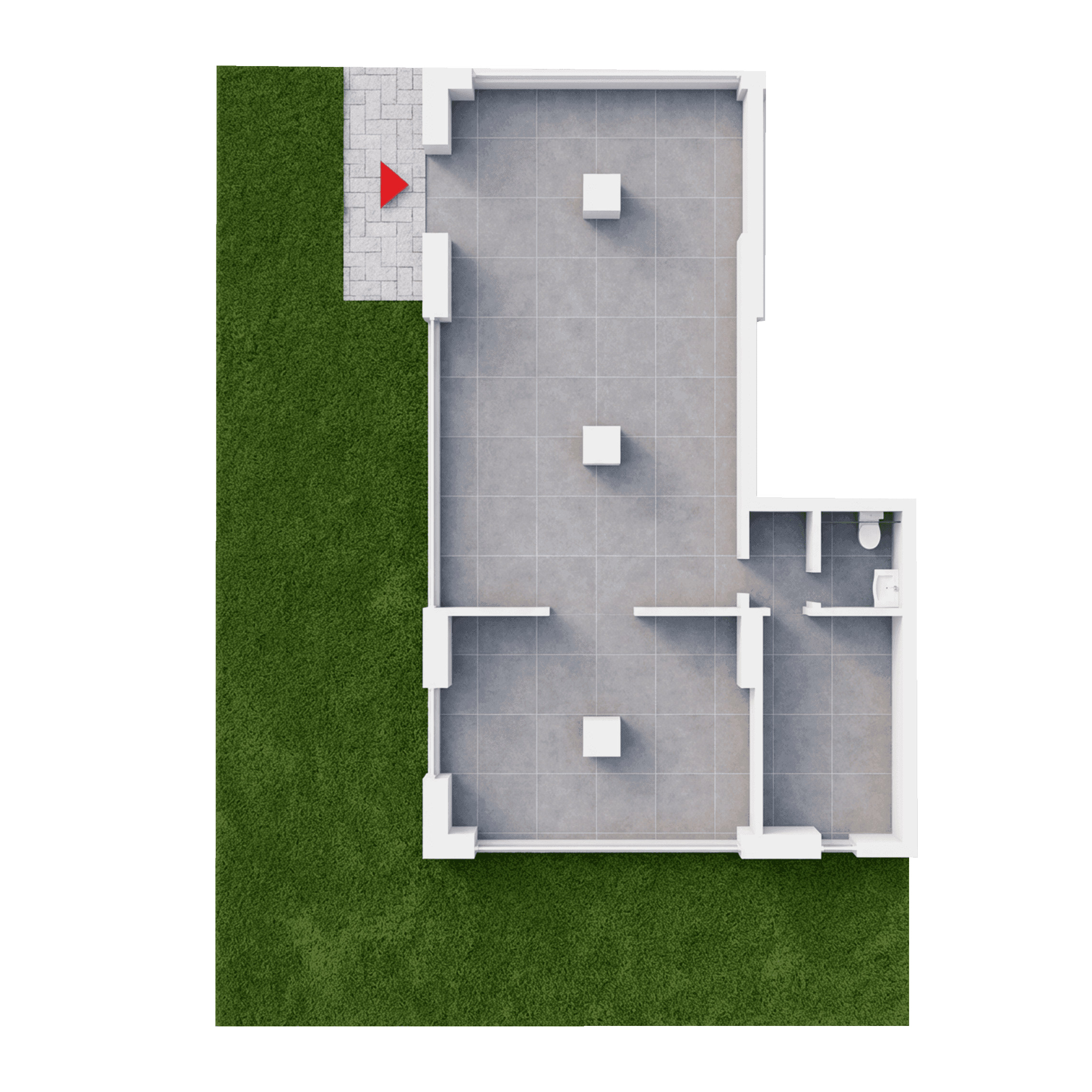 Plan apartament C1-C01