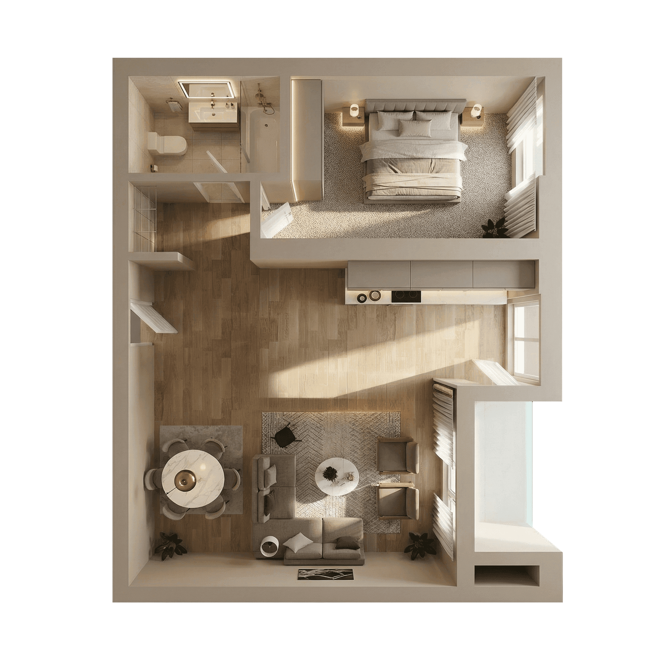 Plan apartament C2-110