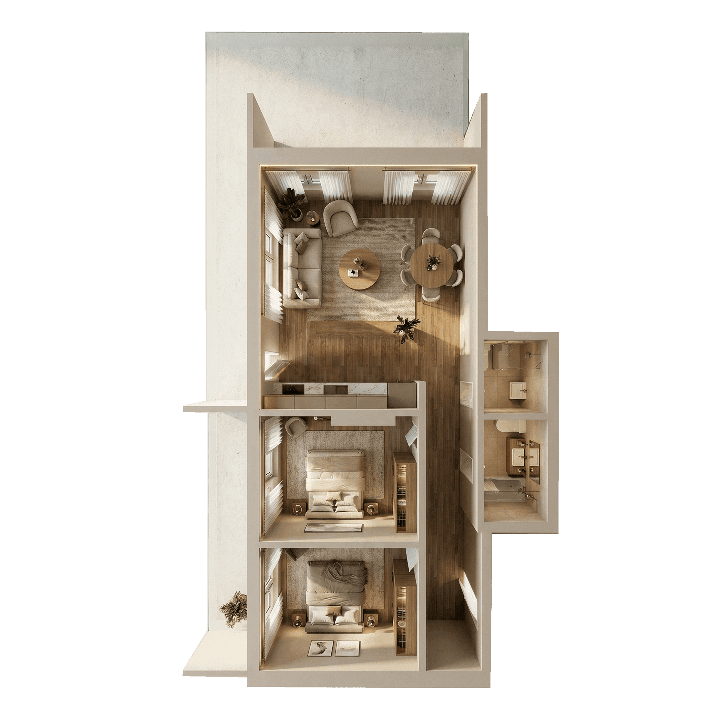 Plan apartament C2-704
