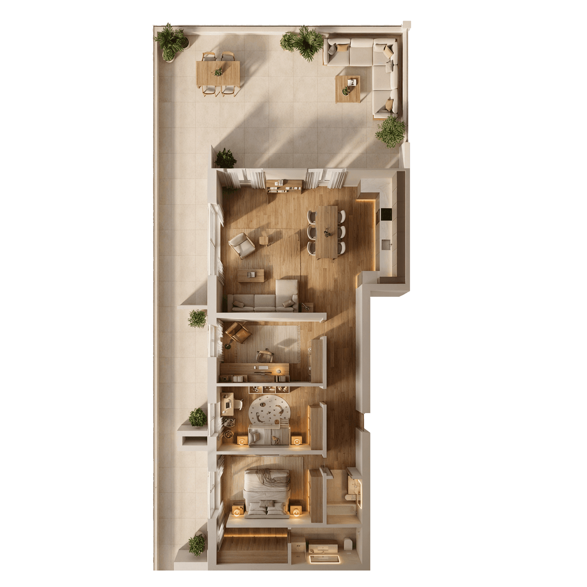 Plan apartament C1-705