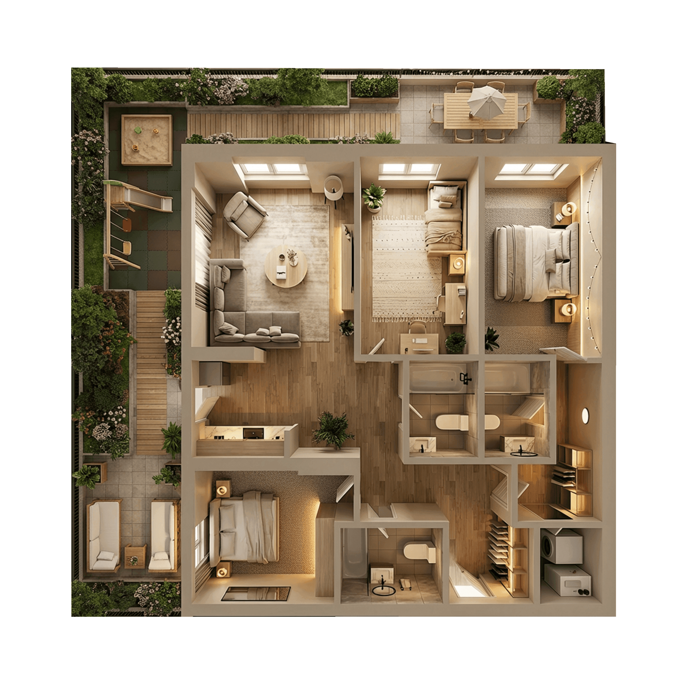 Plan apartament C2-001