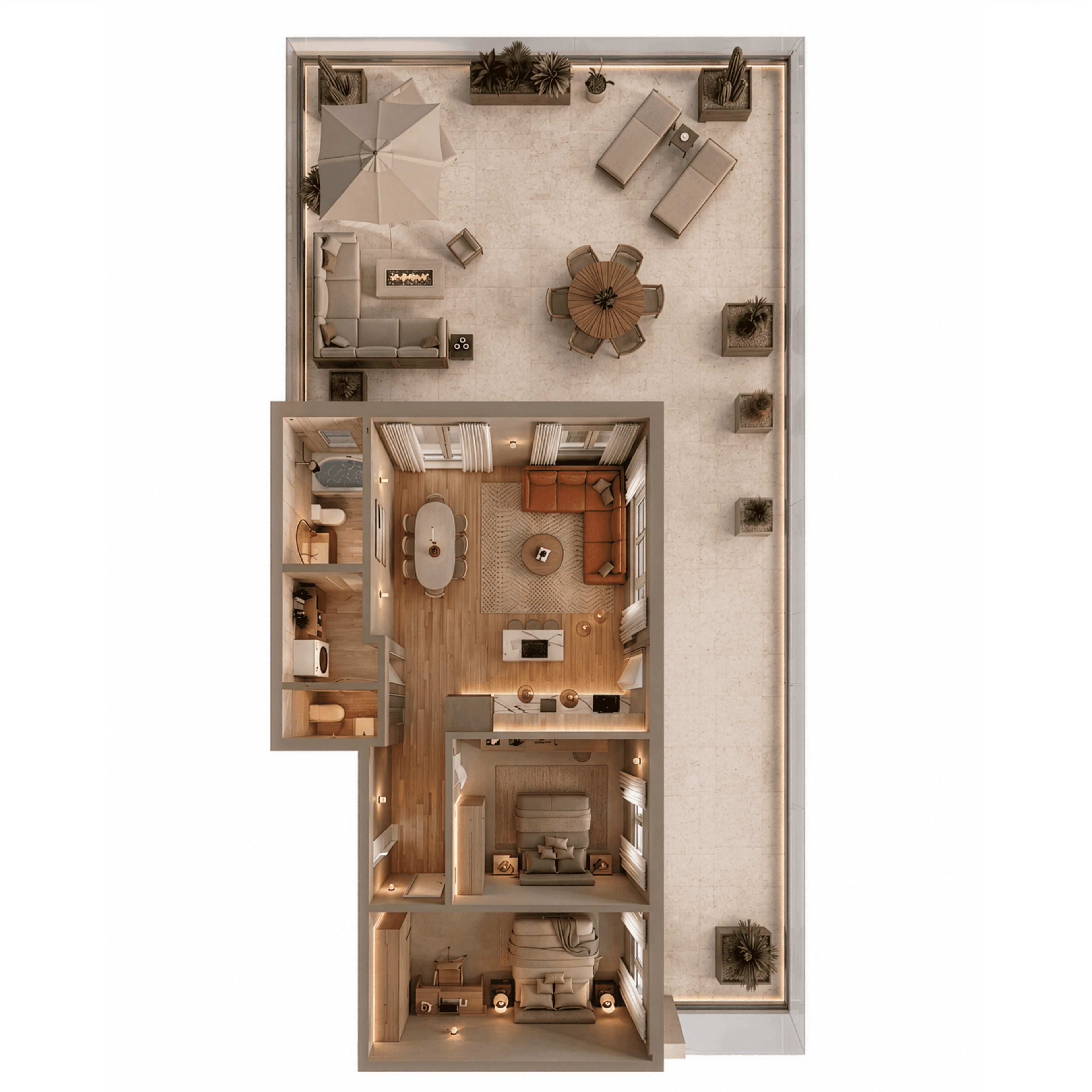 Plan apartament C1-701