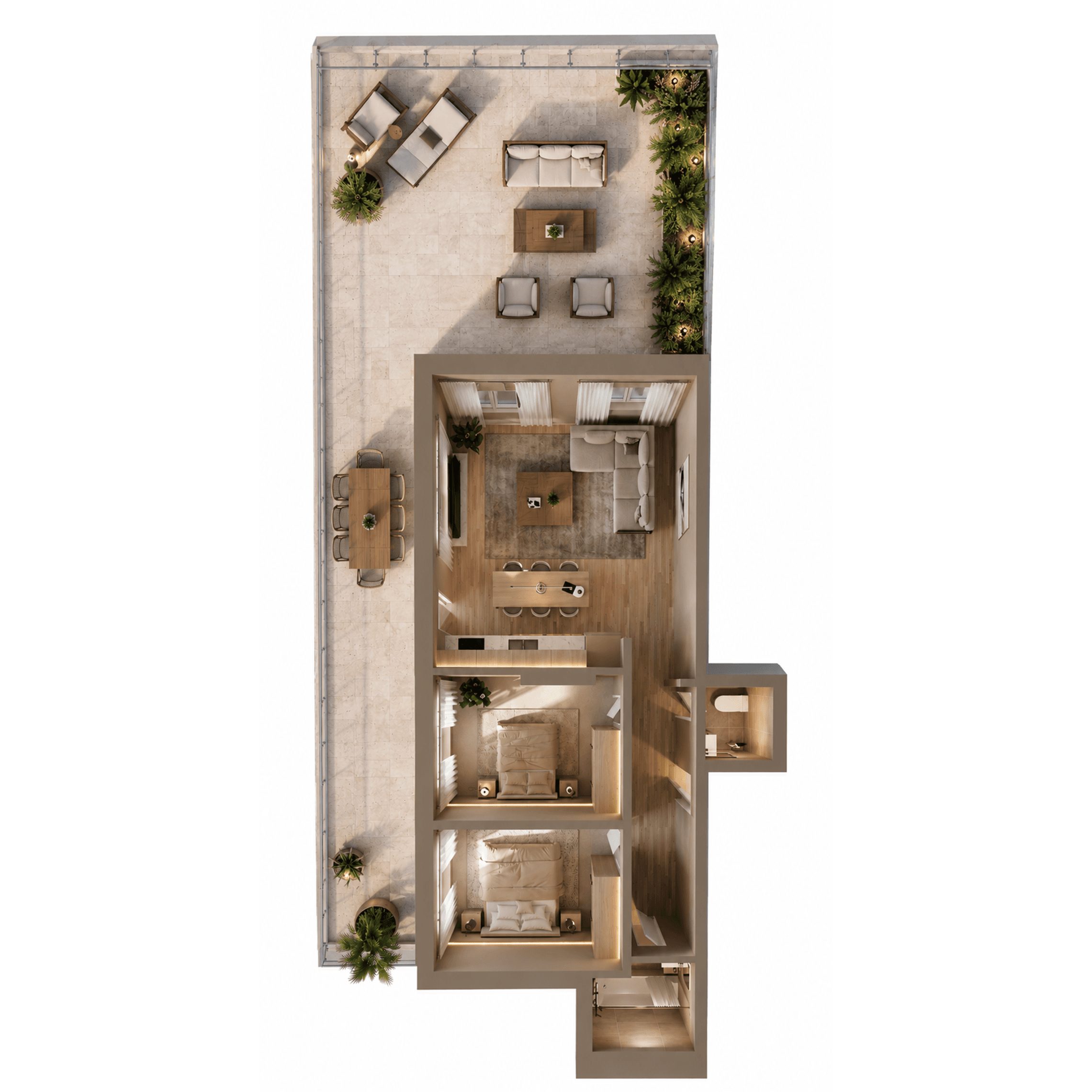 Plan apartament C1-702