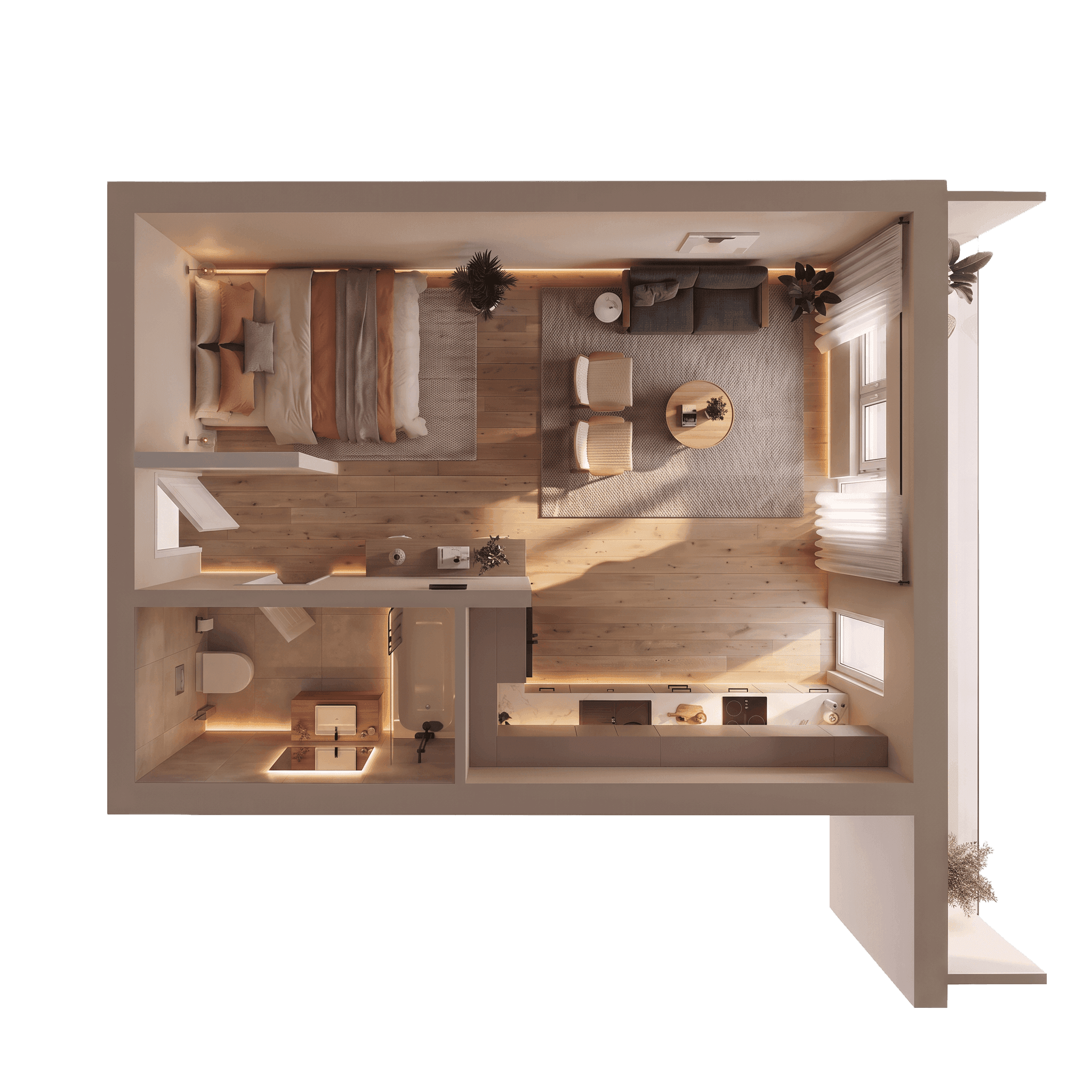 Plan apartament C2-111