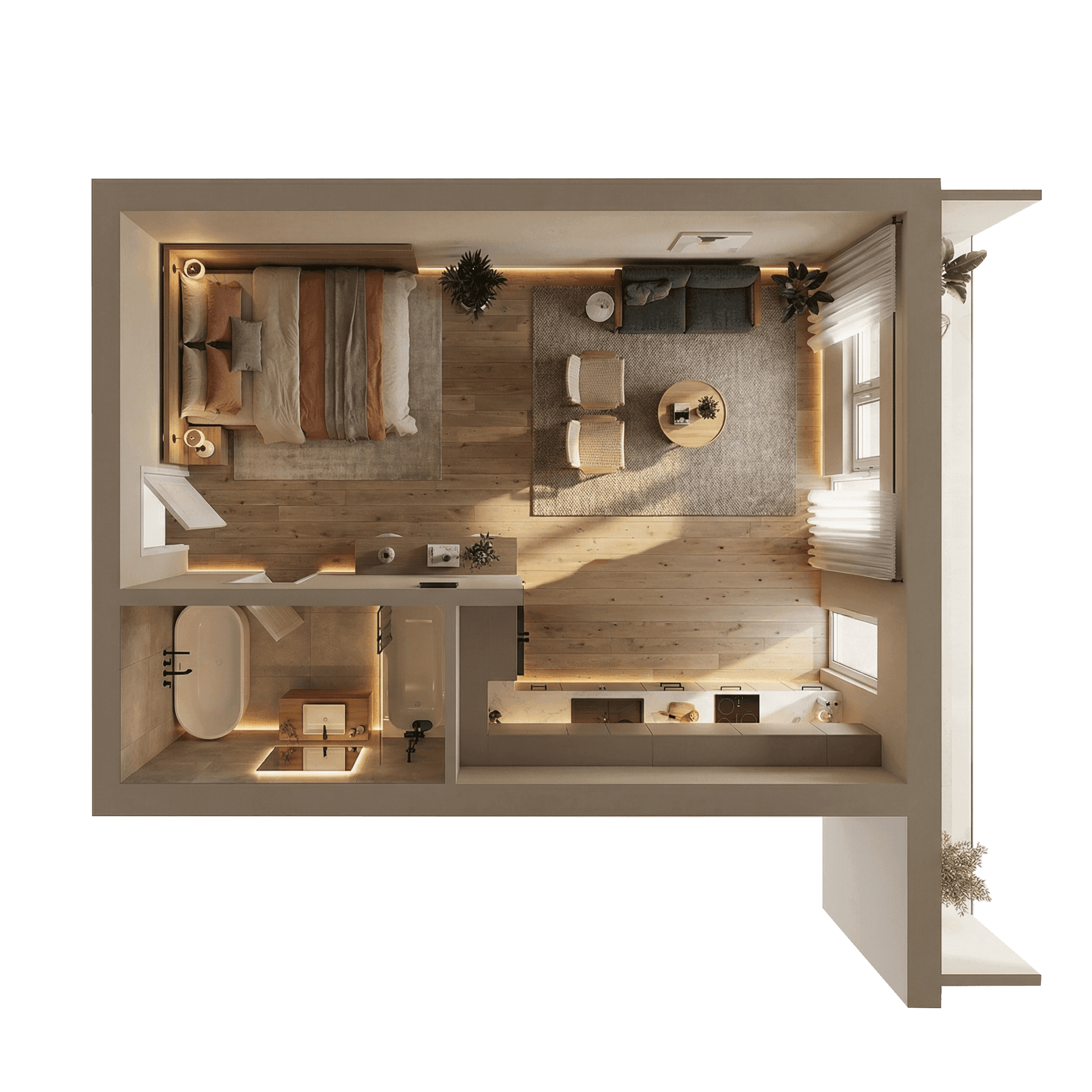 Plan apartament C2-111