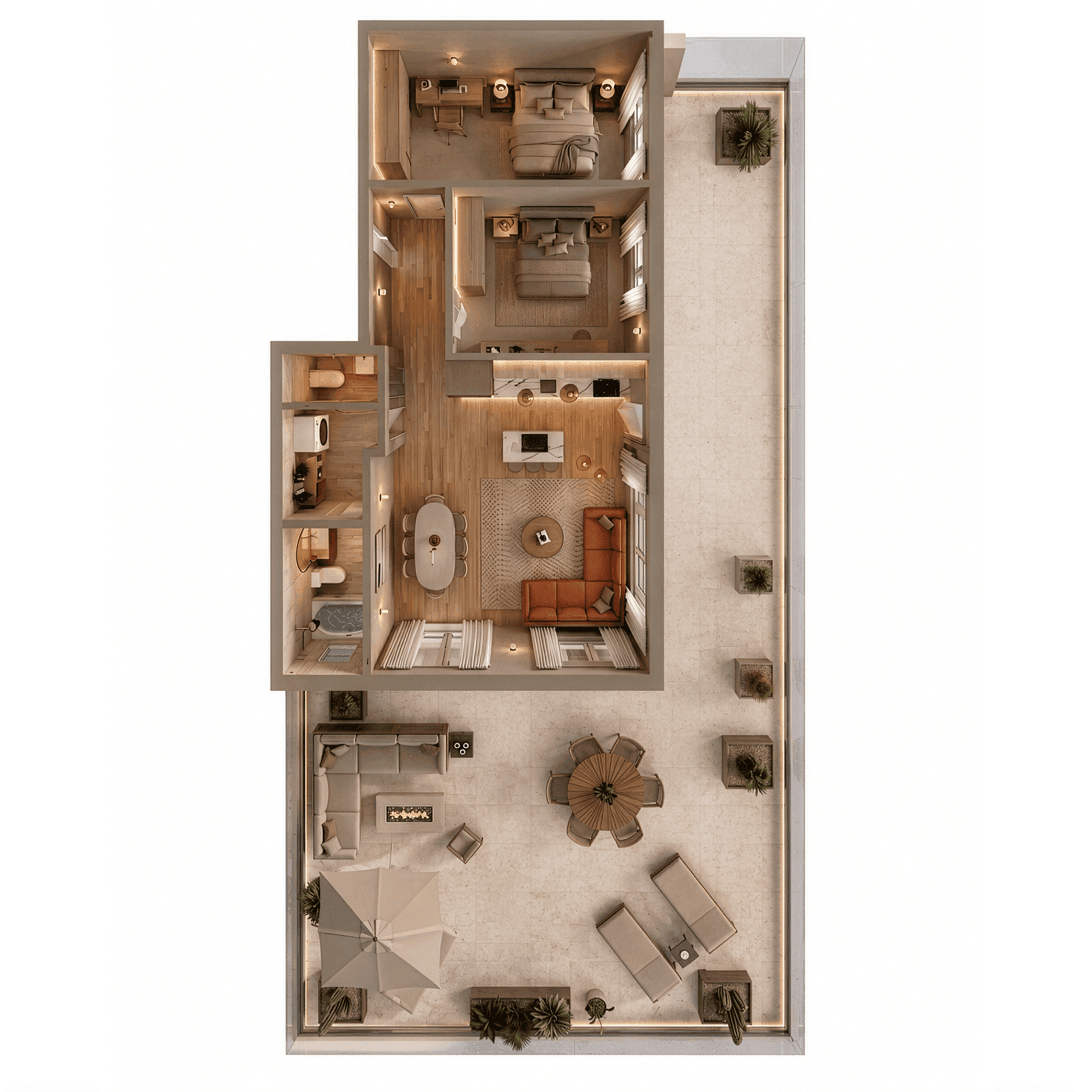 Plan apartament C2-701