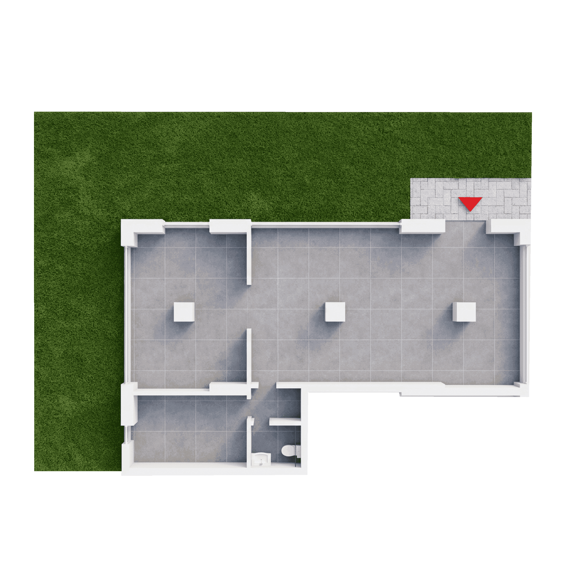 Plan apartament C2-C01