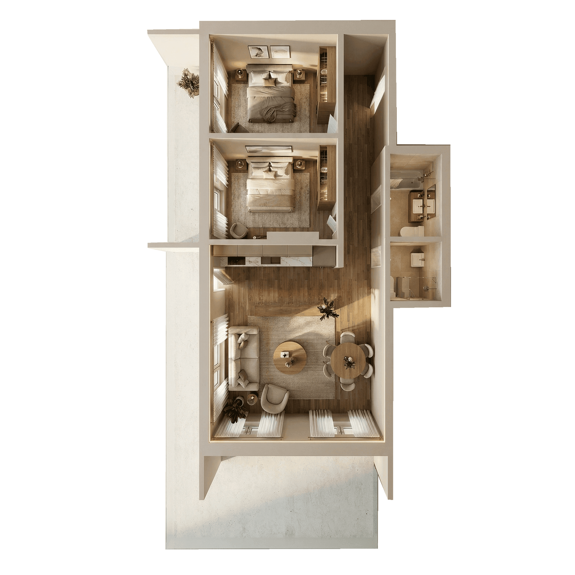Plan apartament C1-704